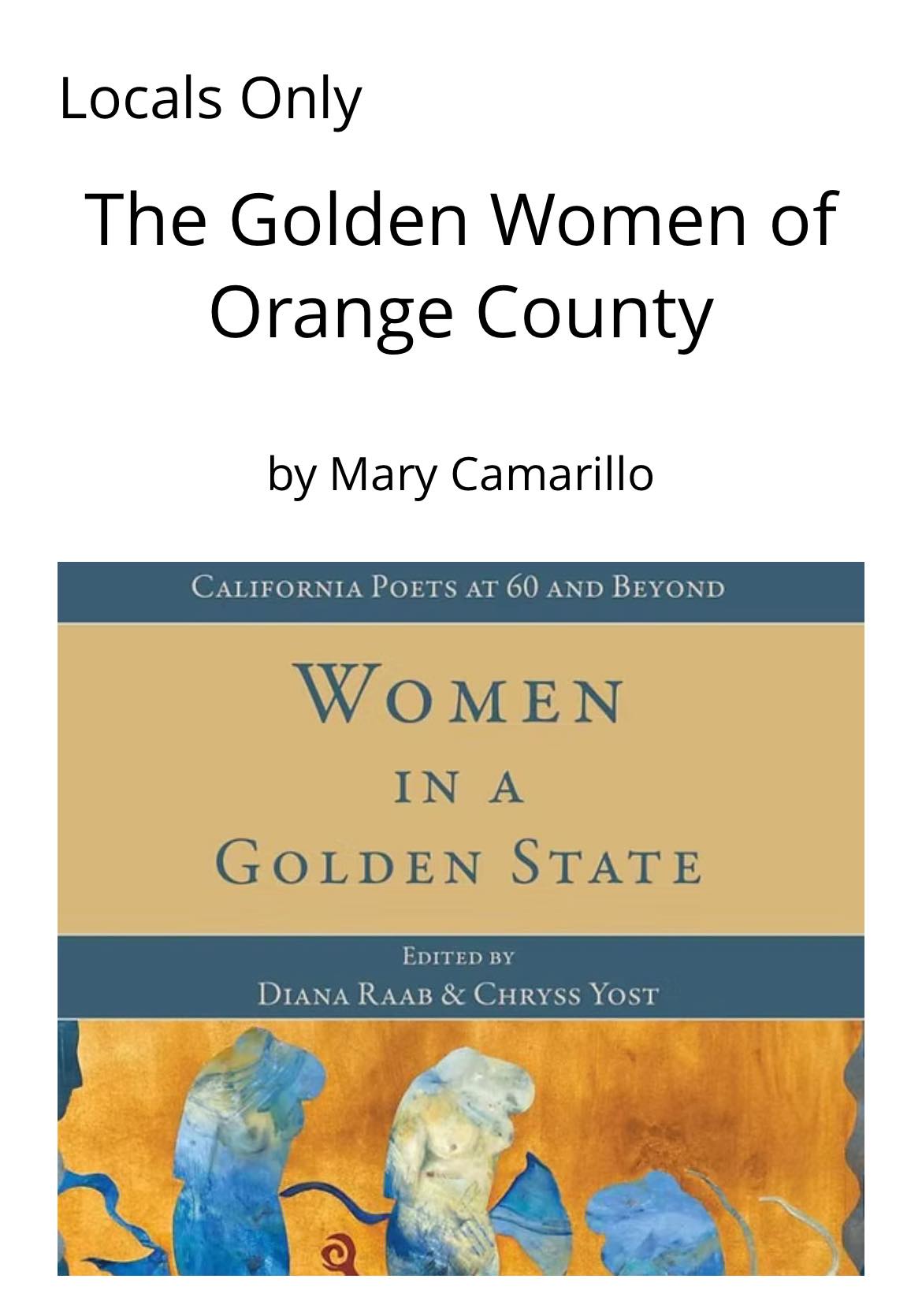 photo of cover of Women in a Golden State
