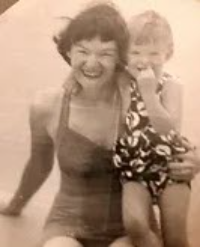 Mary Camarillo and Her Mother - 1953ish